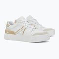 Кросівки жіночі Lacoste L002 Evo Monograms white / light brown 8