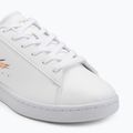 Кросівки дитячі Lacoste Carnaby Jr white/light pink 7