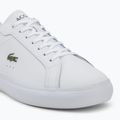 Кросівки чоловічі Lacoste Powercourt white/dark green 7