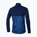 Куртка чоловіча Mizuno Paris Athlete Hybrid Warm Up navy blue 2