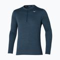 Кофта для бігу чоловіча Mizuno Impulse Core Half Zip blue wing teal