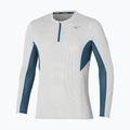 Кофта для бігу чоловіча Mizuno Dryaeroflow Half Zip nimbus cloud