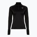 Кофта для бігу жіноча Mizuno Warmalite Half Zip black