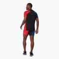 Футболка для бігу чоловіча Mizuno DryAeroFlow Graphic Tee onired / oniblue 4