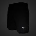 Шорти для бігу чоловічі Mizuno Trail ER 2IN1 black 6
