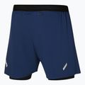 Шорти для бігу чоловічі Mizuno Tech Light 5.5" 2IN1 estate blue 2