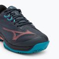 Кросівки для паделю чоловічі Mizuno Wave Exceed Light 2 Padel salute/ hibiscus/ enamel blue 7