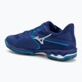 Кросівки тенісні чоловічі Mizuno Wave Exceed Light 2 CC bellwether blue/ white/ fjord blue 3