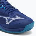 Кросівки тенісні чоловічі Mizuno Wave Exceed Light 2 CC bellwether blue/ white/ fjord blue 7
