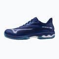 Кросівки тенісні чоловічі Mizuno Wave Exceed Light 2 CC bellwether blue/ white/ fjord blue 8