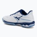 Кросівки тенісні жіночі Mizuno Wave Exceed Light 2 CC white/ bellwether blue/ bel air blue 3