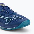 Кросівки тенісні чоловічі Mizuno Wave Exceed Tour 6 CC bellwether blue/ white/ fjord blue 7