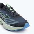 Кросівки для бігу чоловічі Mizuno Wave Rider GTX 2 vintage indigo / neo mint / front blue 7