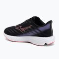 Кросівки для бігу дитячі Mizuno Enerzy Rider Jr black/camelliarose/ paisleypurple 3