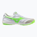 Кросівки футбольні чоловічі Mizuno Morelia Sala Elite TF white/neon green/galaxy silver 8