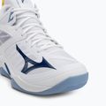 Волейбольне взуття Mizuno Wave Dimension Mid біле/bellwether синє/belairblu 7