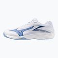 Кросівки волейбольні Mizuno Thunder Blade Z white/bellwether blue/bel air blue 8