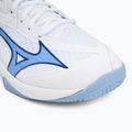 Кросівки волейбольні Mizuno Thunder Blade Z white/bellwether blue/bel air blue 7