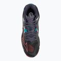 Кросівки волейбольні Mizuno Wave Lightning Z8 Mid black/neon flame/peacock blue 5