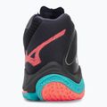 Кросівки волейбольні Mizuno Wave Lightning Z8 Mid black/neon flame/peacock blue 6