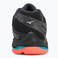 Кросівки волейбольні Mizuno Wave Voltage 2 black/neon flame/peacock blue 6