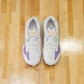 Жіноче взуття для волейболу Mizuno Wave Lightning Z8 біле/фіолетовий індиго/camelliaros 14