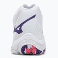 Жіноче волейбольне взуття Mizuno Wave Lightning Z8 Mid біле/фіолетове індиго/camelliaros 6