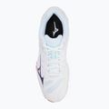 Кросівки волейбольні Mizuno Wave Voltage 2 white/violet indigo/camellia rose 5