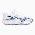 Кросівки волейбольні дитячі Mizuno Lightning Star Z7 white/bellwether blue/bel air blue 2