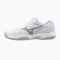 Кросівки тенісні жіночі Mizuno Break Shot 5 CC white/ ultimate gray/ harbor mist 8