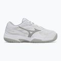 Кросівки тенісні жіночі Mizuno Break Shot 5 CC white/ ultimate gray/ harbor mist 2