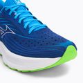 Кросівки для бігу чоловічі Mizuno Wave Skyrise 6 reflex blue c/white/blue pace 7