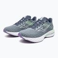 Кросівки для бігу жіночі Mizuno Wave Inspire 21 tradewinds/white/neo mint 8