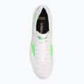 Кросівки футбольні чоловічі Mizuno Morelia II Japan Md white/neon green/galaxy silver 5