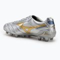 Кросівки футбольні чоловічі Mizuno Morelia Dna Japan Md galaxy silver/gold/gold 3