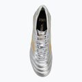 Кросівки футбольні чоловічі Mizuno Morelia Dna Japan Md galaxy silver/gold/gold 5