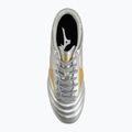 Кросівки футбольні чоловічі Mizuno Morelia II Club Md galaxy silver/gold/gold 5