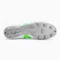 Кросівки футбольні чоловічі Mizuno Morelia II Club Md white/neon green/galaxy silver 4