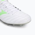 Кросівки футбольні чоловічі Mizuno Monarcida Neo III Pro Md white/neon green 7