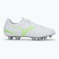 Кросівки футбольні чоловічі Mizuno Monarcida Neo III Select Md white/neon green 2