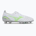 Кросівки футбольні чоловічі Mizuno Morelia Neo IV Pro Md white/neon green/cool gray 3c 2