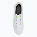 Кросівки футбольні чоловічі Mizuno Morelia Neo IV Pro Md white/neon green/cool gray 3c 5