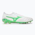 Кросівки футбольні чоловічі Mizuno Morelia Neo IV β Japan Md white/neon green/cool gray 3c 2