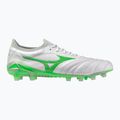 Кросівки футбольні чоловічі Mizuno Morelia Neo IV β Japan Md white/neon green/cool gray 3c 8