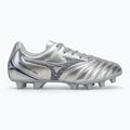 Кросівки футбольні дитячі Mizuno Monarcida Neo III Select Jr Md galaxy silver/8605 c/gold 2