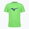 Футболка для бігу чоловіча Mizuno Core RB Tee green gecko