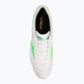 Кросівки футбольні чоловічі Mizuno Morelia II Elite Md white/neon green/galaxy silver 5