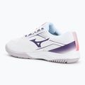 Кросівки волейбольні Mizuno Cyclone Speed 5 white/violet indigo/camellia rose 3