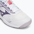 Кросівки волейбольні Mizuno Cyclone Speed 5 white/violet indigo/camellia rose 7