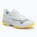 Кросівки для паделю жіночі Mizuno Wave Exceed Court Padel W white/black send/lemon tonic